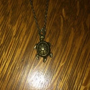 Handmade turtle necklace